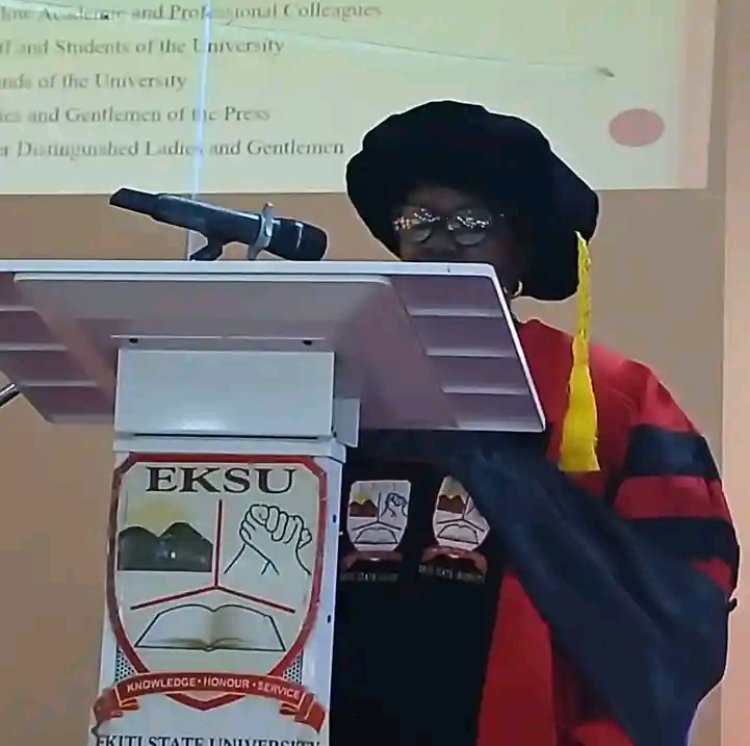 EKSU Inaugural Lecture: Prof. Ojelabi Harps On 'Brains Before Bridges,' Calls For Massive Physics Funding