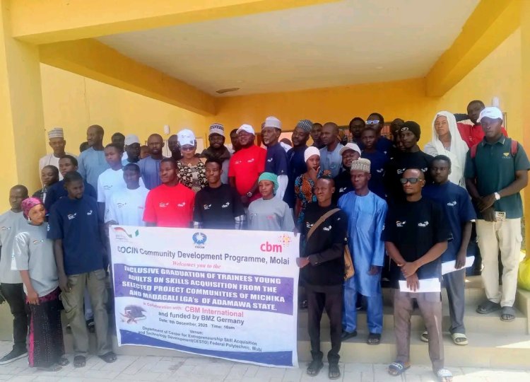 Federal Polytechnic Mubi Hosts Inclusive Graduation for Skills Acquisition Trainees from Conflict-Affected LGAs