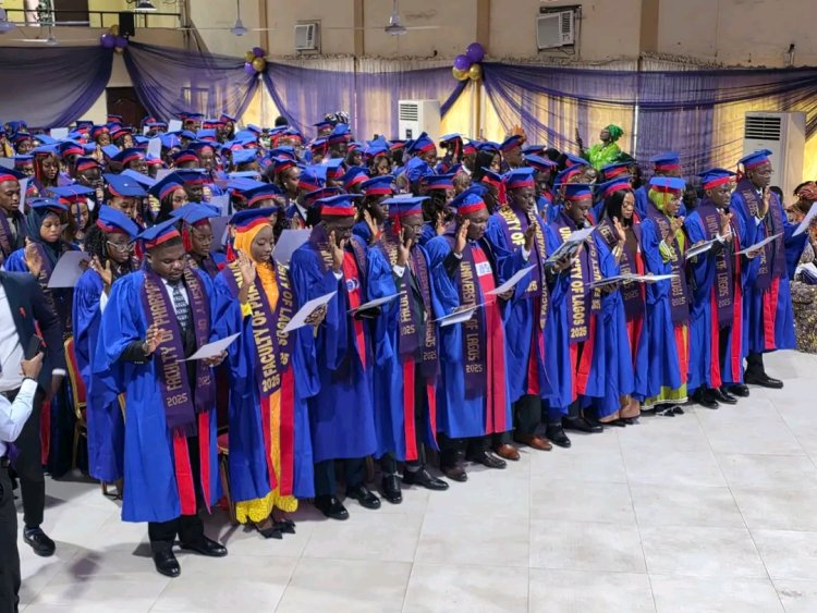 132 Pharmacists Inducted at the University of Lagos Ceremony