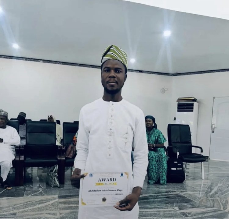 Student Clinches Overall Best Graduating Student Award in Life Sciences at UNIMAID Convocation
