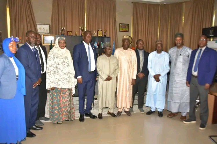 ICPC Borno/Yobe Resident Commissioner Visits UNIMAID Vice-Chancellor