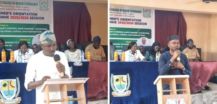 LASCOHET Provost Urges New Students to "Embrace Right Attitude" at Orientation Programme
