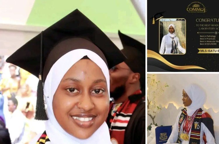 Sierra Leone Celebrates Isatu Barkeh Jalloh, Who Bags First-Class Honours and Four Awards at COMAHS-USL 2025 Graduation