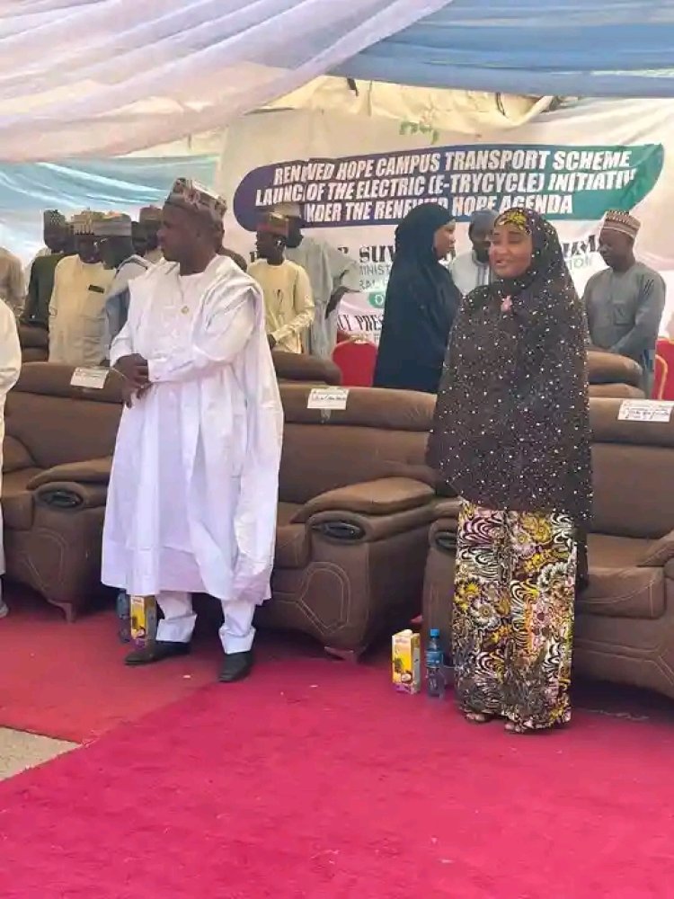 Minister Commissions E-Tricycles at BUK Under Renewed Hope Scheme