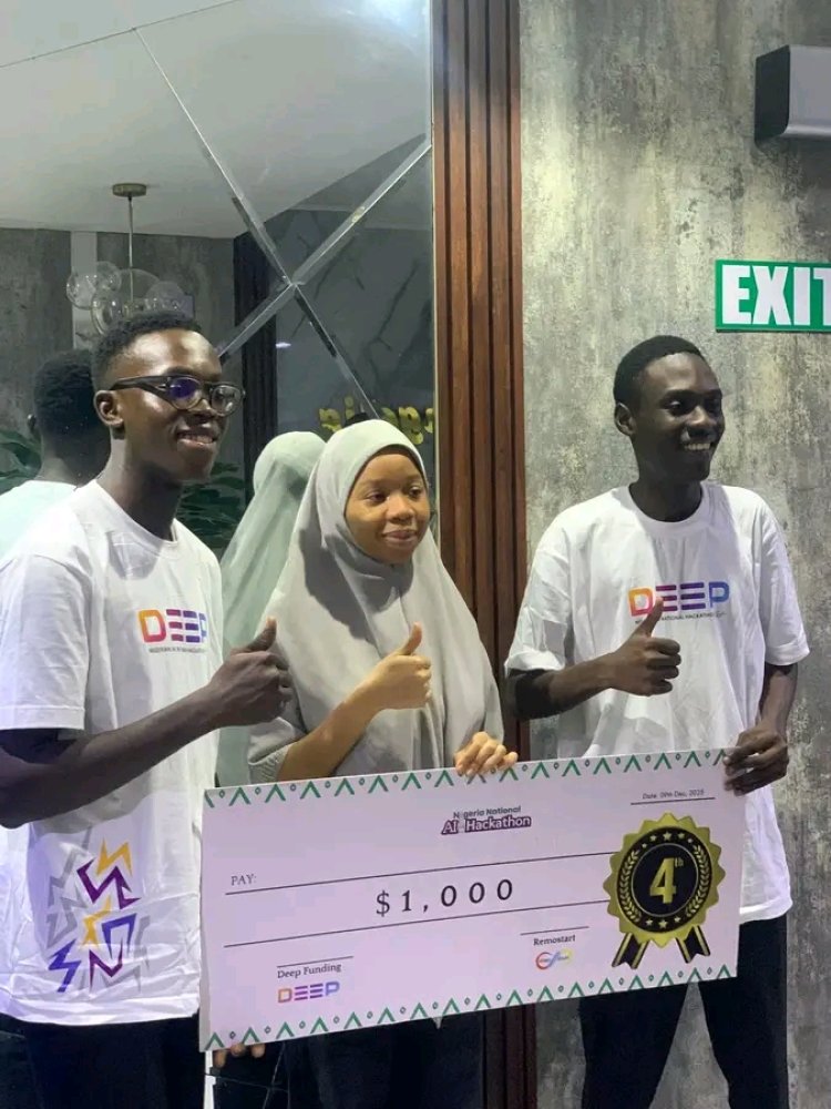 LAUTECH Team Wins $1,000 at Deep Funding National AI Hackathon 2025
