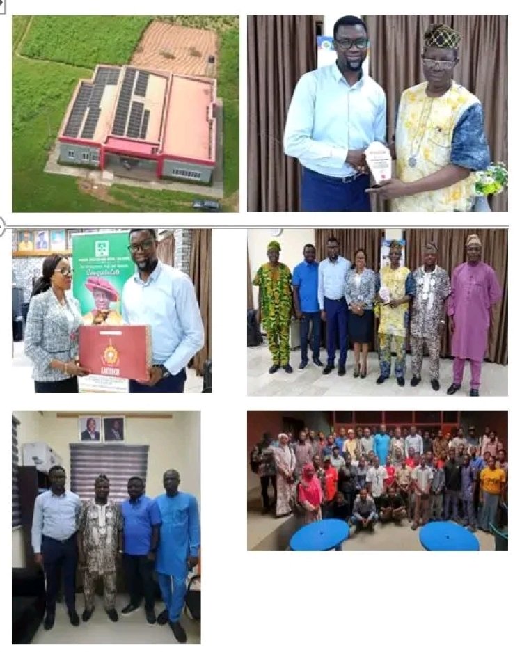 LAUTECH Alumni Power CEST With 50 kVA Solar System Donation