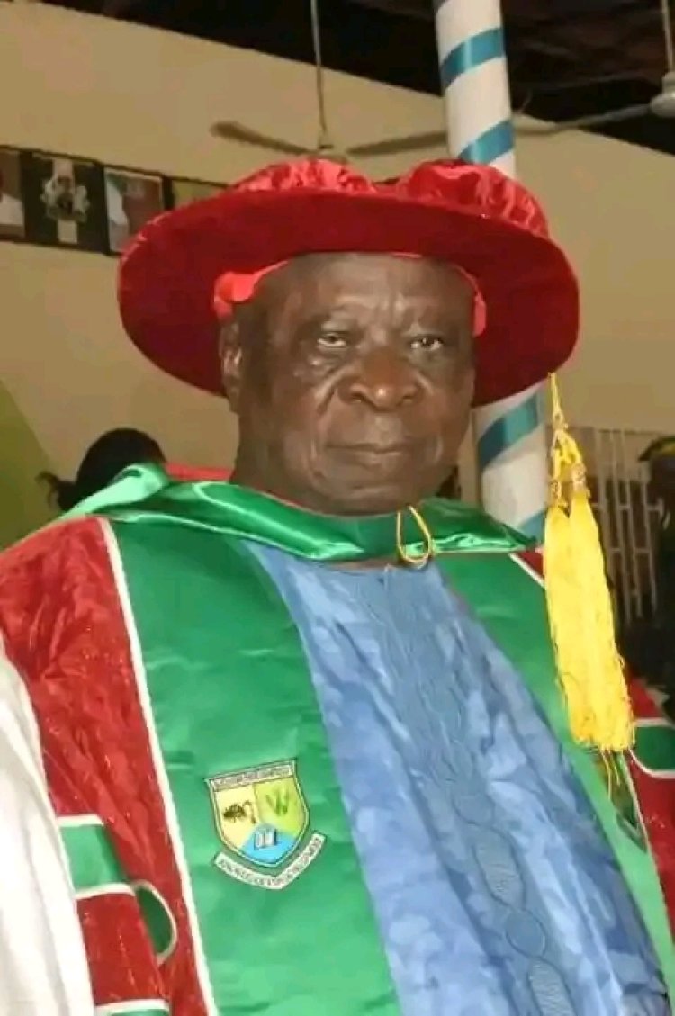 First NSUK Vice-Chancellor Professor Adieu   Reportedly Died