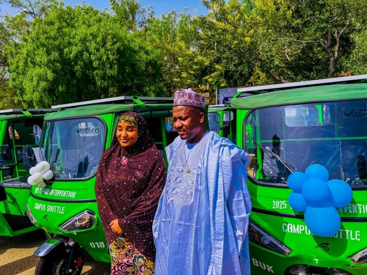 Minister of State for Education Launches Electric Tricycle Transport Scheme at BUK