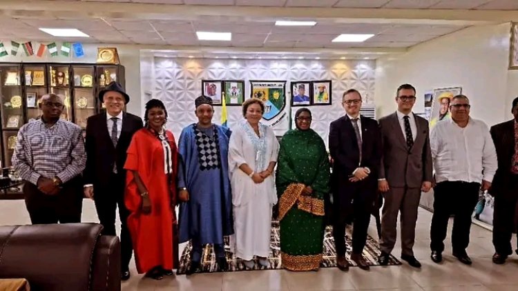 NSUK Vice-Chancellor Hosts Diplomats, Showcases Global Engagement