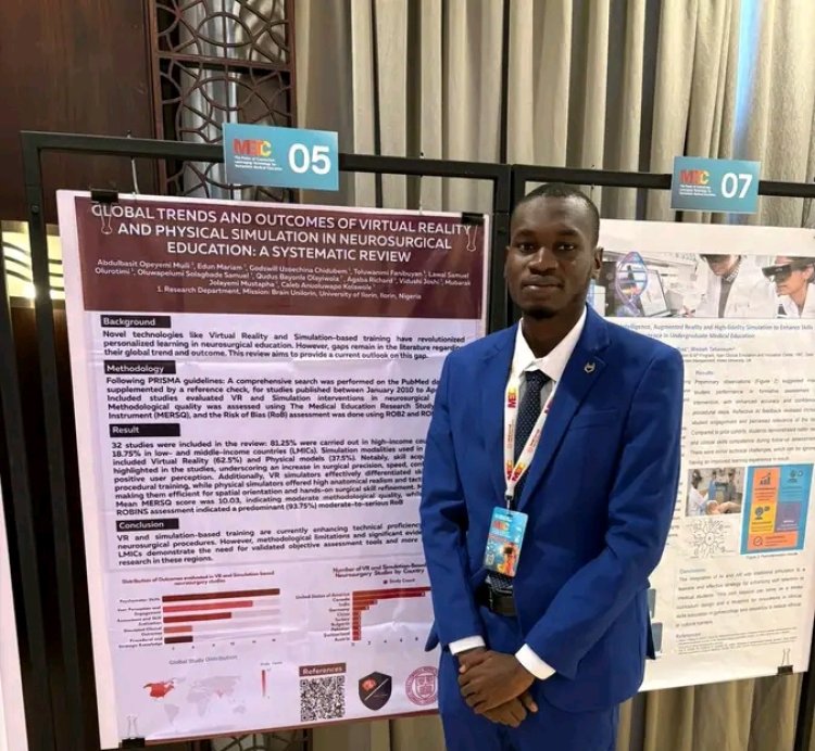 LAUTECH Medical Student Secures International Grant to Present Research in Qatar