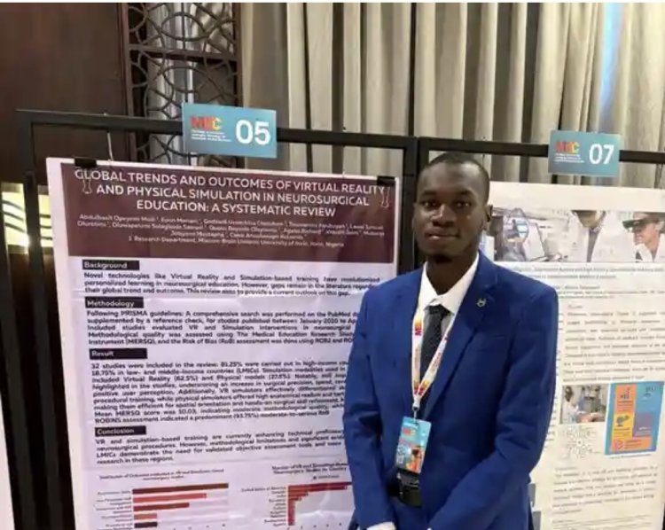 LAUTECH Medical Student Muili Abdulbasit Wins Global Grant to Present Research in Qatar