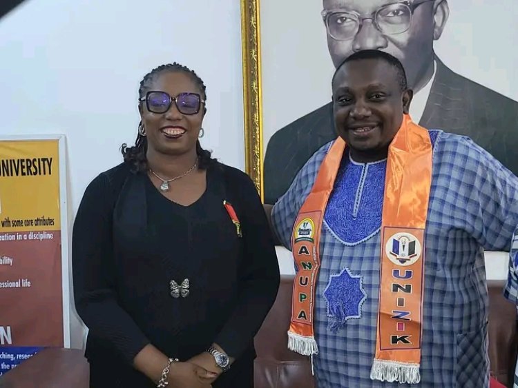 UNIZIK Vice-Chancellor Hosts ANUPA Delegation, Reaffirms Commitment to Staff Development