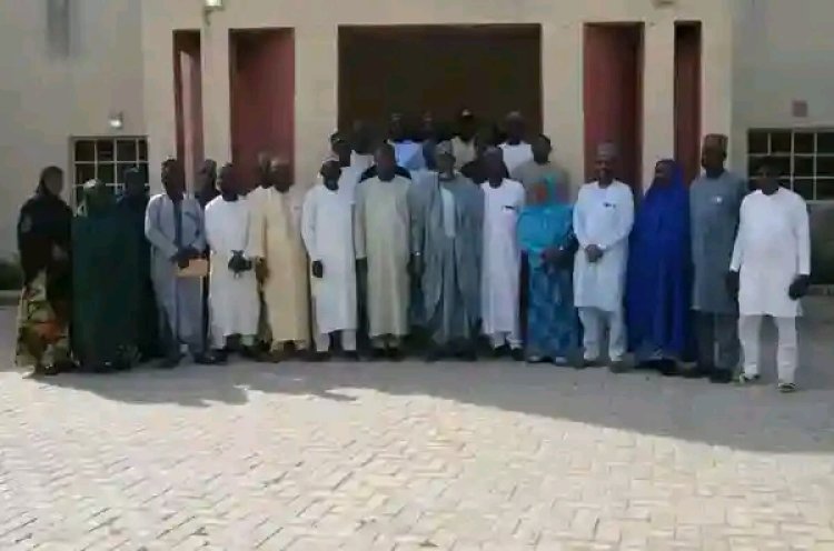 Yobe State Scholarship Board ES Visits Federal Polytechnic Damaturu Rector to Strengthen Collaboration