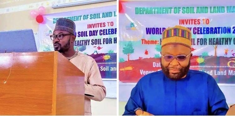 Sule Lamido University Commemorates World Soil Day 2025 with Lecture on Urban Sustainability