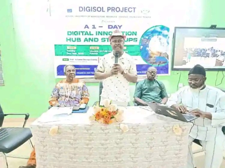 FUNAAB Wraps Up Two-Day DIGISOL Digital Innovation Hub Workshop
