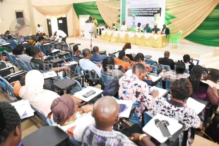 FUNAAB Holds Maiden Capacity-Building Workshop to Strengthen Quality Academic Delivery