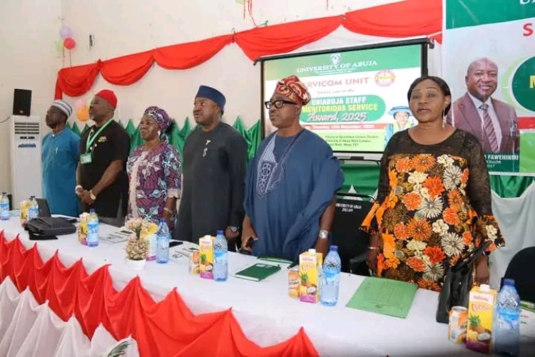 University of Abuja Honours 105 Staff at 2025 Meritorious Service Awards
