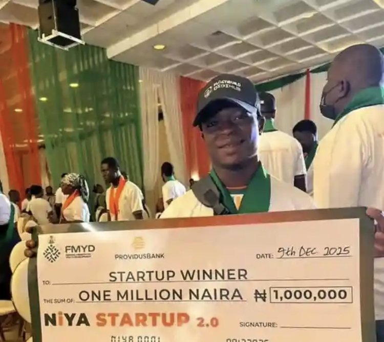 UDUS Chemistry Graduate, Amidu Muhammad, Wins Nigeria Youth Academy’s N1 Million Startup Grant