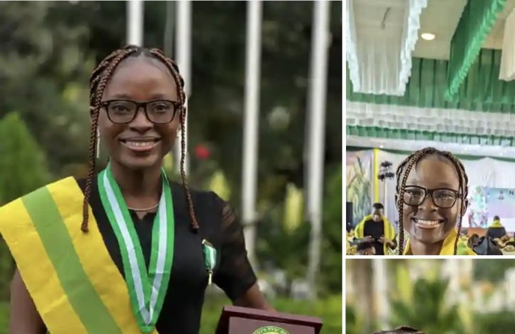 UDUS Alumna Grace Ike wins the Presidential NYSC National Honours Award