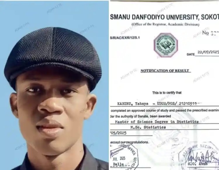 Meet Yahaya Kabiru Danmalama Who Emerged Beacon of Academic Excellence and Technical Versatility