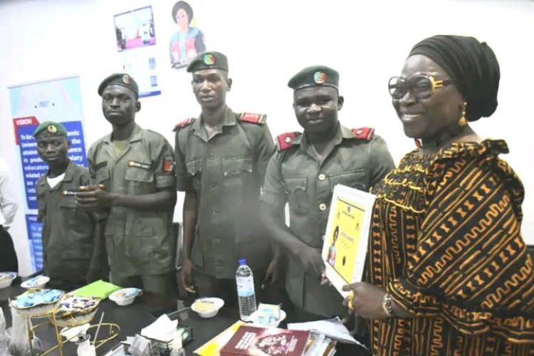 LASUED Vice-Chancellor Hosts Newly Formed Cadet Officers, Charges Them to Uphold Integrity