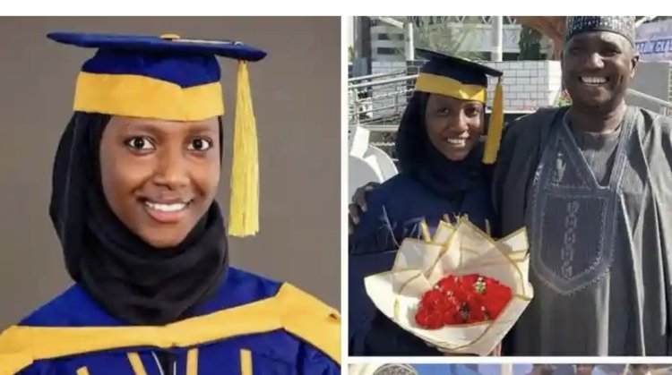 Nabila Ibrahim Makama Emerges Best Graduating Student at MAAUN Maiden Convocation
