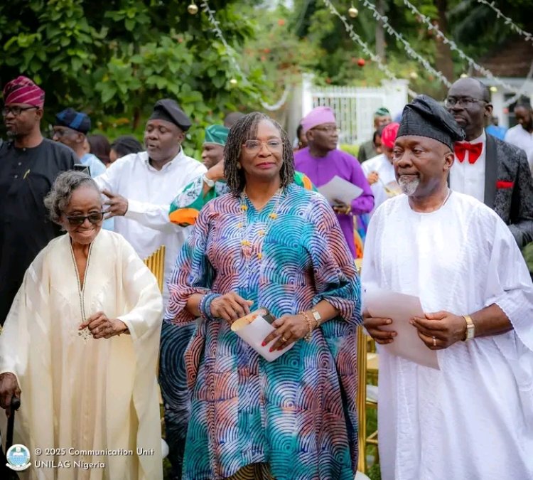 UNILAG VC Hosts Christmas Carol Service at Vice-Chancellor’s Lodge