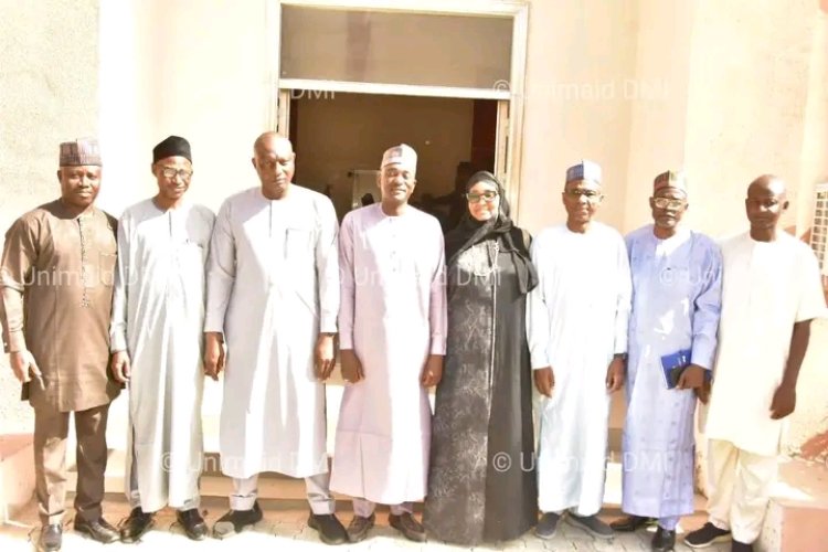 UNIMAID VC Receives PTDF Delegation on Equipment Verification Visit