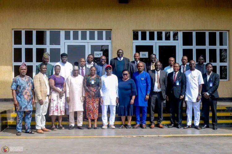 TAU Receives NUC Accreditation Team for Law and Health Sciences Programmes