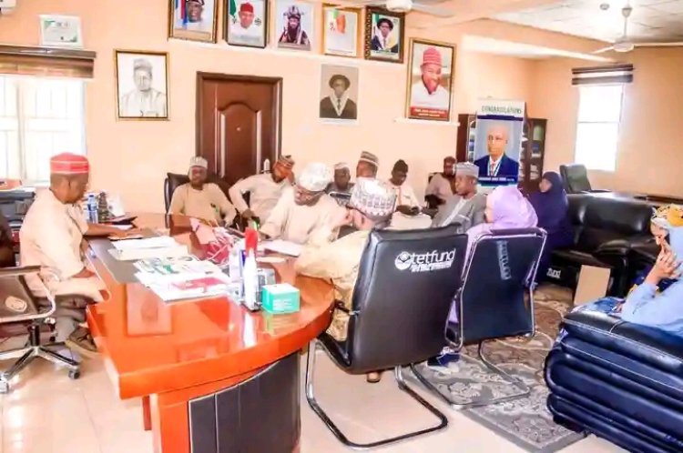 Kano Poly Rector Receives Newly Elected ASUP Executives, Pledges Enhanced Collaboration