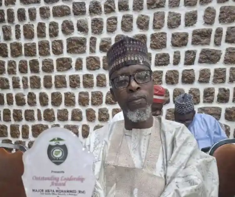 UNIMAID Chief Security Officer Honored with "Icon of Security Ambassadorship" Award