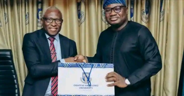 Obafemi Awolowo University Welcomes Alumnus and Cowrywise CEO, Razaq Ahmed, CFA, During Homecoming Visit