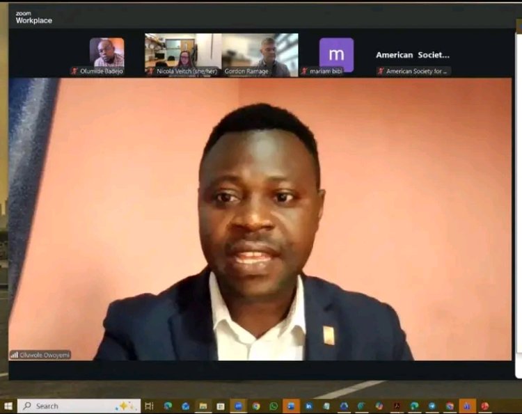 FUTA Alumnus Leads ASM-Funded Scientific Writing and Publishing Workshop at Glasgow Caledonian University