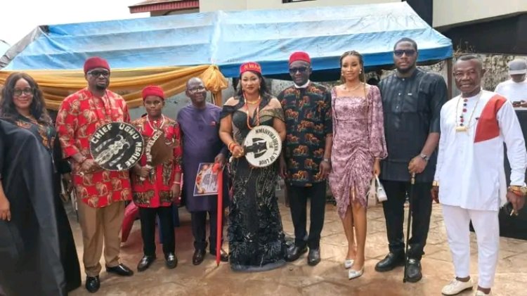 Federal Polytechnic Oko Rector, Dr. Chioma Irene Awuzie, Honoured with Chieftaincy Title in Imo State