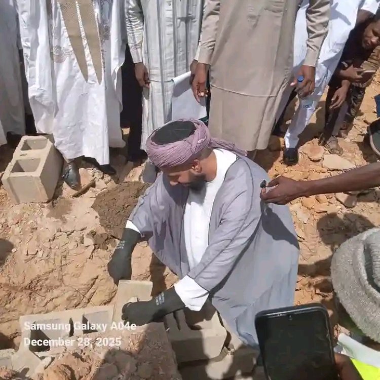 Kaduna State University Holds Groundbreaking Ceremony for Main Mosque Remodeling