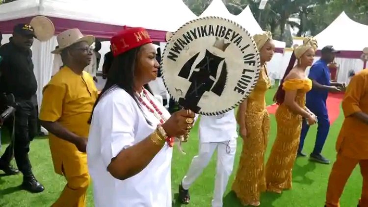 Federal Polytechnic Oko Rector, Dr. Chioma Awuzie, Celebrated Following Dual Chieftaincy Conferments