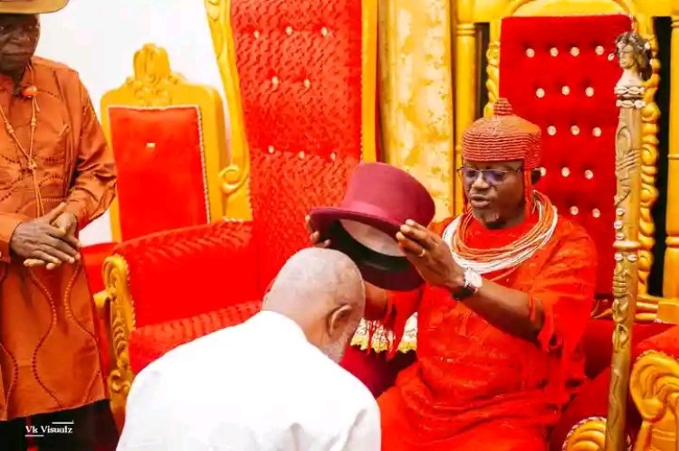 Rivers State University VC, Prof. Isaac Zeb-Obipi, Honoured with "Eze Obutor I" Title by Ancient Ahoada Kingdom