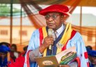 FUTIA Vice-Chancellor Warns Against Social Vices, Announces Automatic Employment for First-Class Graduates at 3rd Matriculation