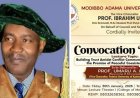 Prof. Umaru Pate to Deliver Modibbo Adama University Convocation Lecture on Leadership and Peace