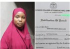 Maryam Umar Abdullahi Graduates with Distinction from ABCOAD