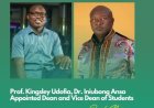 University of Uyo Appoints New Dean and Vice Dean of Students