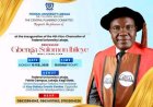 Federal University Lokoja to Inaugurate Professor Gbenga Solomon Ibileye as 4th Vice-Chancellor