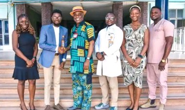 New UCH Ibadan ARD Executives Pay Courtesy Visit to Chief Medical Director