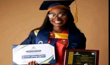Bowen University Best Graduate Oyebanke Oyetola Shines with Double Excellence