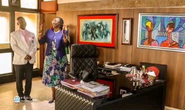 UNILAG Vice-Chancellor Commends Dr. D.K. Olukoya for Office Renovation Support