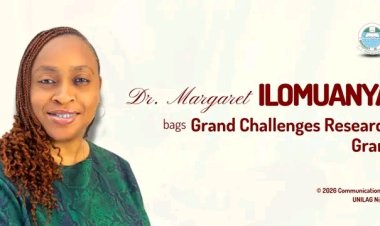 UNILAG’s Dr. Margaret Ilomuanya Secures Gates Foundation–Backed Grand Challenges Research Grant