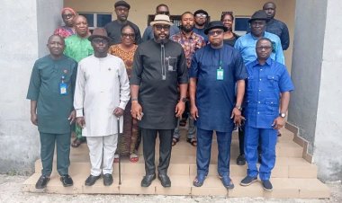 FPOG Rector Dr. Okolobah Strengthens Polytechnic Development Through Stakeholder Engagement with Rivers State Lawmaker