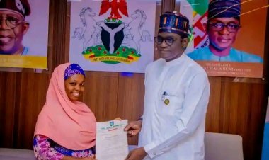 Governor Buni Grants Automatic Employment to Record-Breaking First-Class Physics Graduate, Surayya Muhammad Kabir