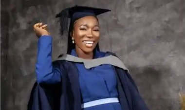 Meet Esther Adedoyin Adeniyi, who bagged a First Class Honours in Wildlife and Ecotourism from the University of Ibadan