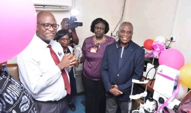 German Association for the Blind Donates Advanced Eye Care Equipment to UCH